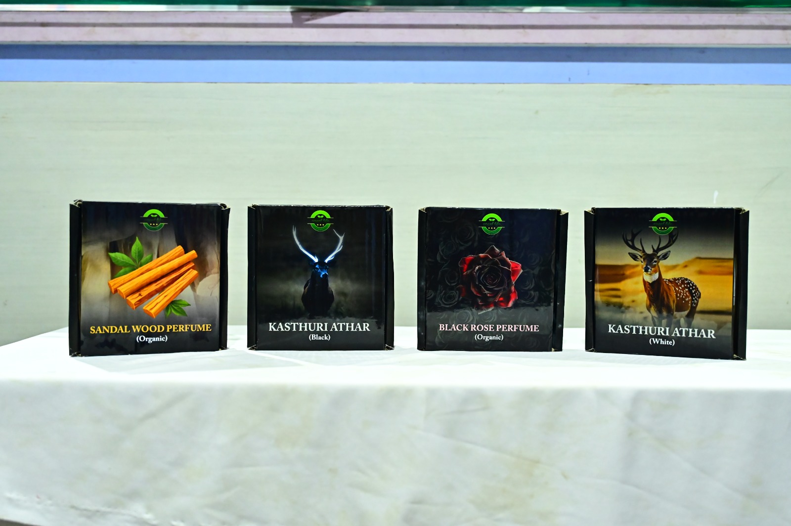 Kasturi Athar 4 Pack (Black)